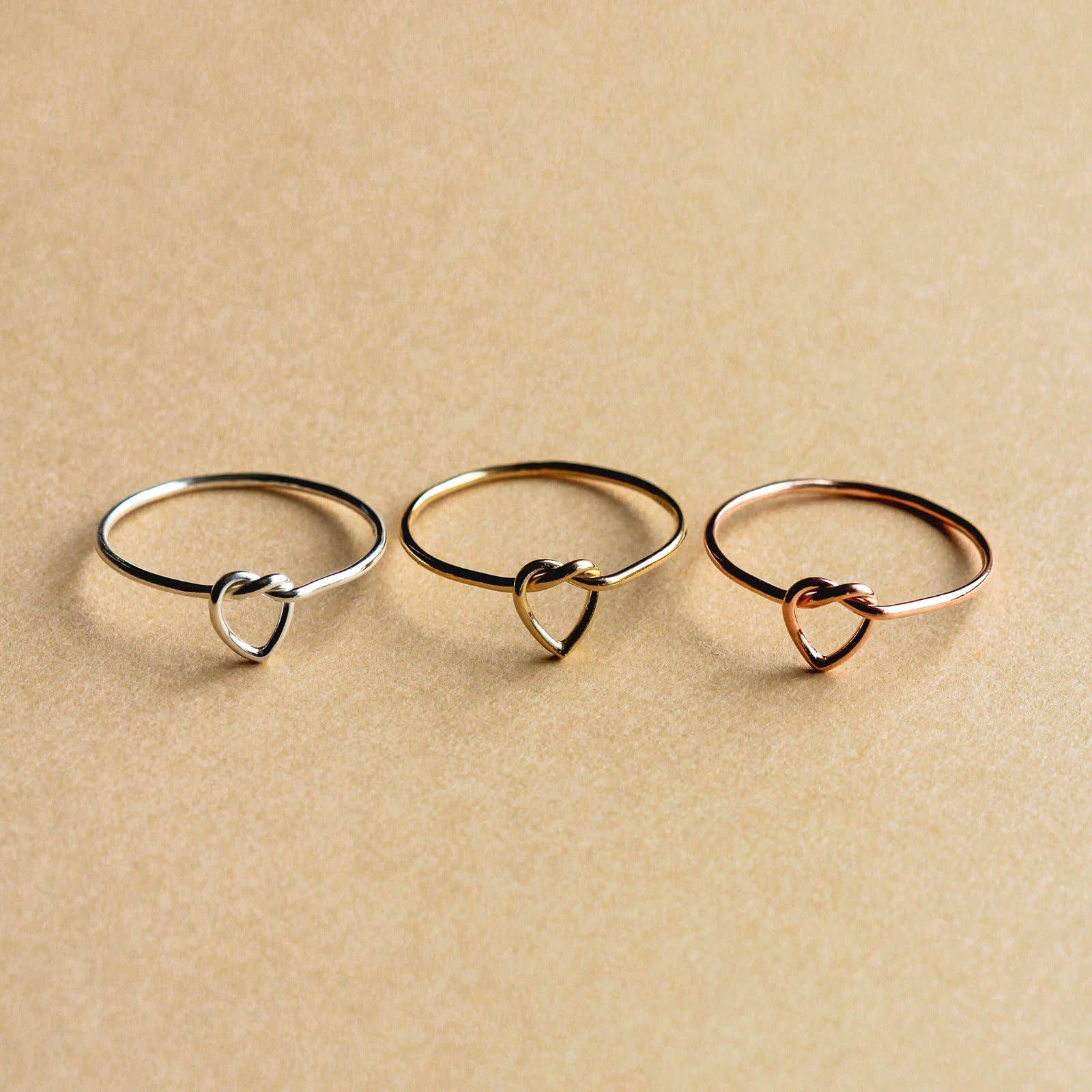 Heart Knot Ring