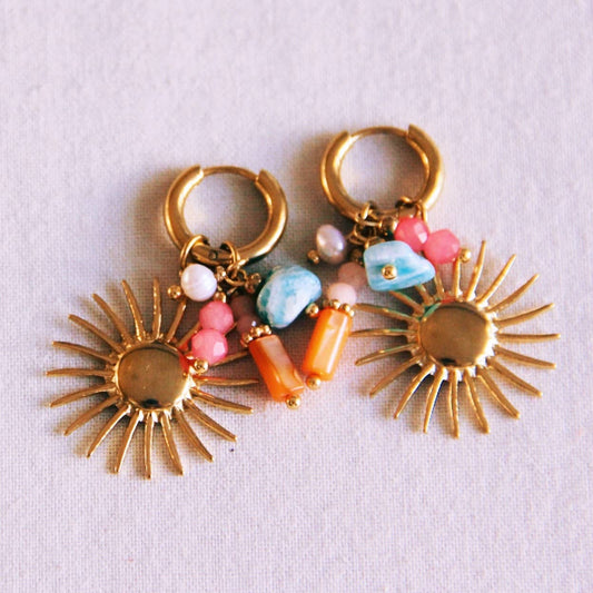 Sunburst Earrings