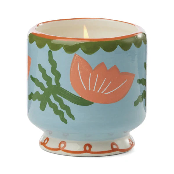 Flower Ceramic Candle