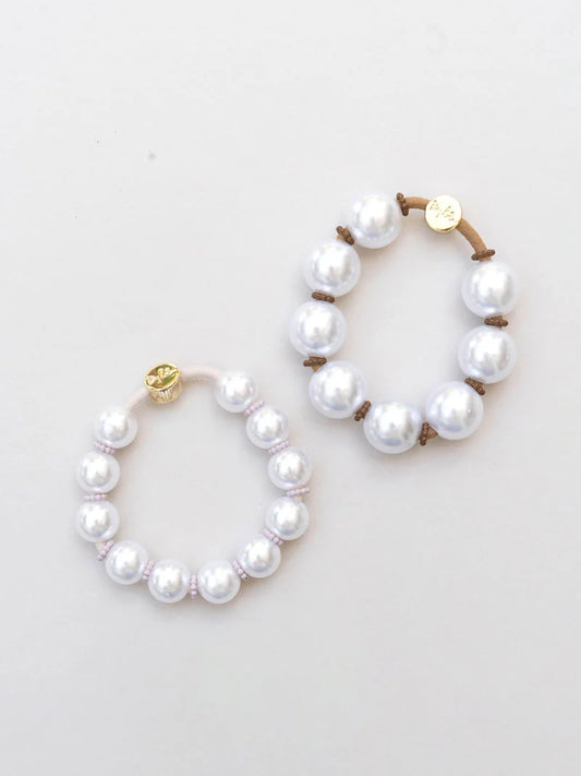 By Lilla At Tiffany's Pearl Bracelets