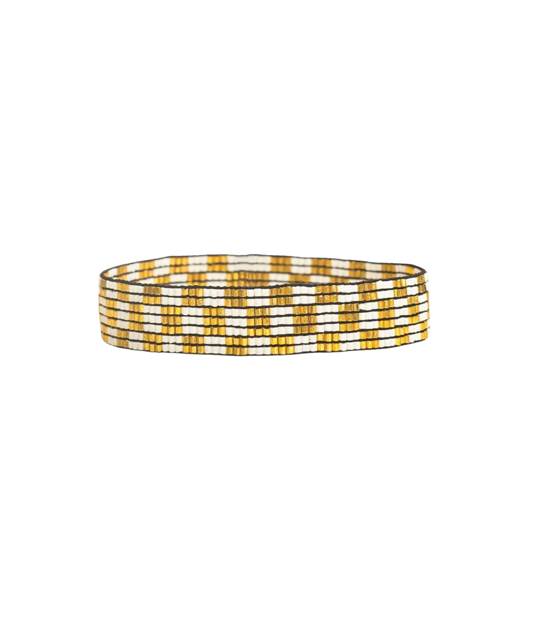 Alex Checkered Beaded Bracelet