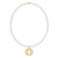 enewton Classic Pearl 3mm Bracelet - Blessed Gold Disc