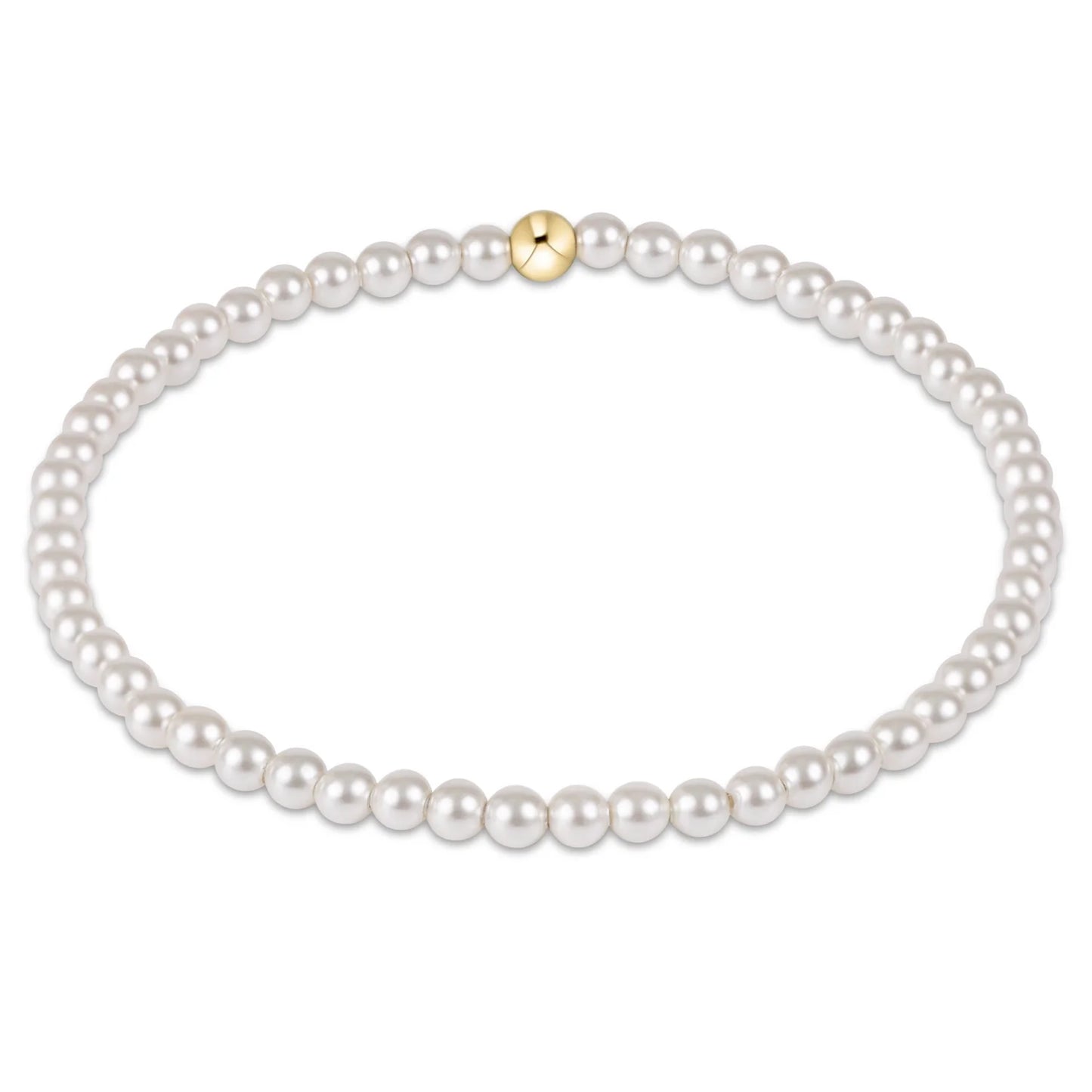 Enewton Classic Pearl 3mm Bead Bracelet