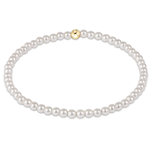 Enewton Classic Pearl 3mm Bead Bracelet