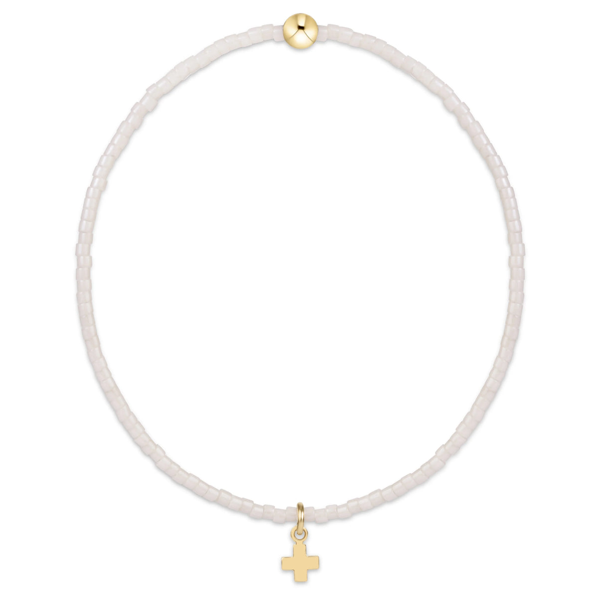 enewton Hope Classic Bracelet - Signature Cross Small Gold Charm
