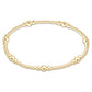 Enewton Gold Purpose Pattern 4mm Bead Bracelet