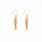 Sally Fish Gold Earrings