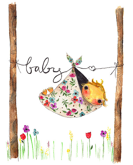 Baby Swing Card