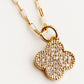 The Birdie Clover Charm Necklace
