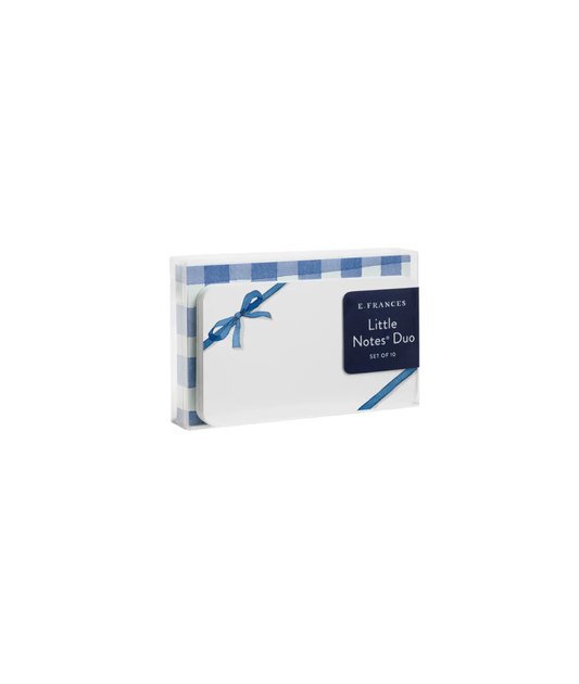 Blue Bow Little Notes Duo