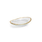 Jagged Gold Rim Bowl