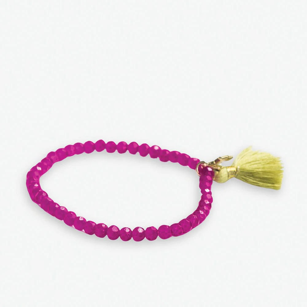 Patsy Crystal Bracelet + Tassel