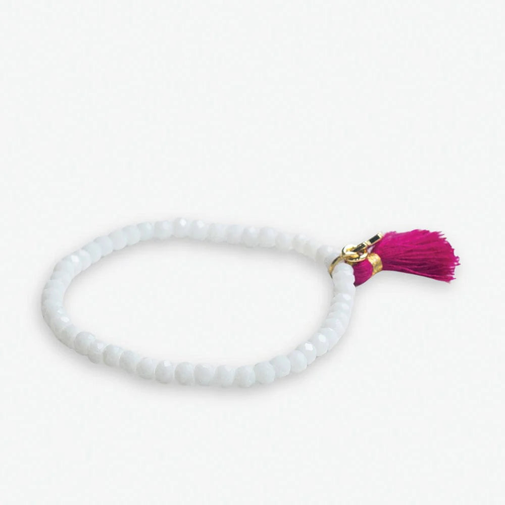 Patsy Crystal Bracelet + Tassel