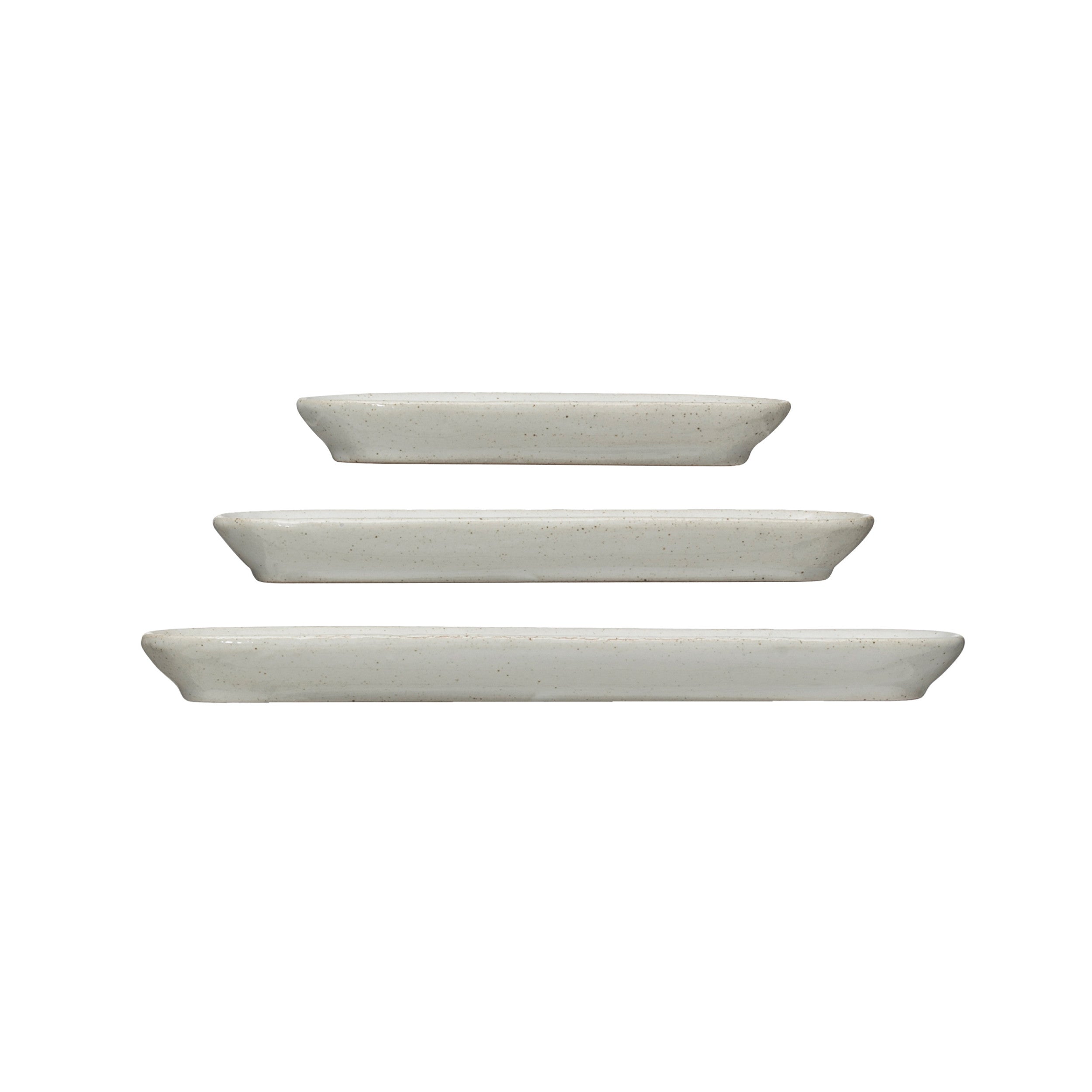Skinny Stoneware Trays