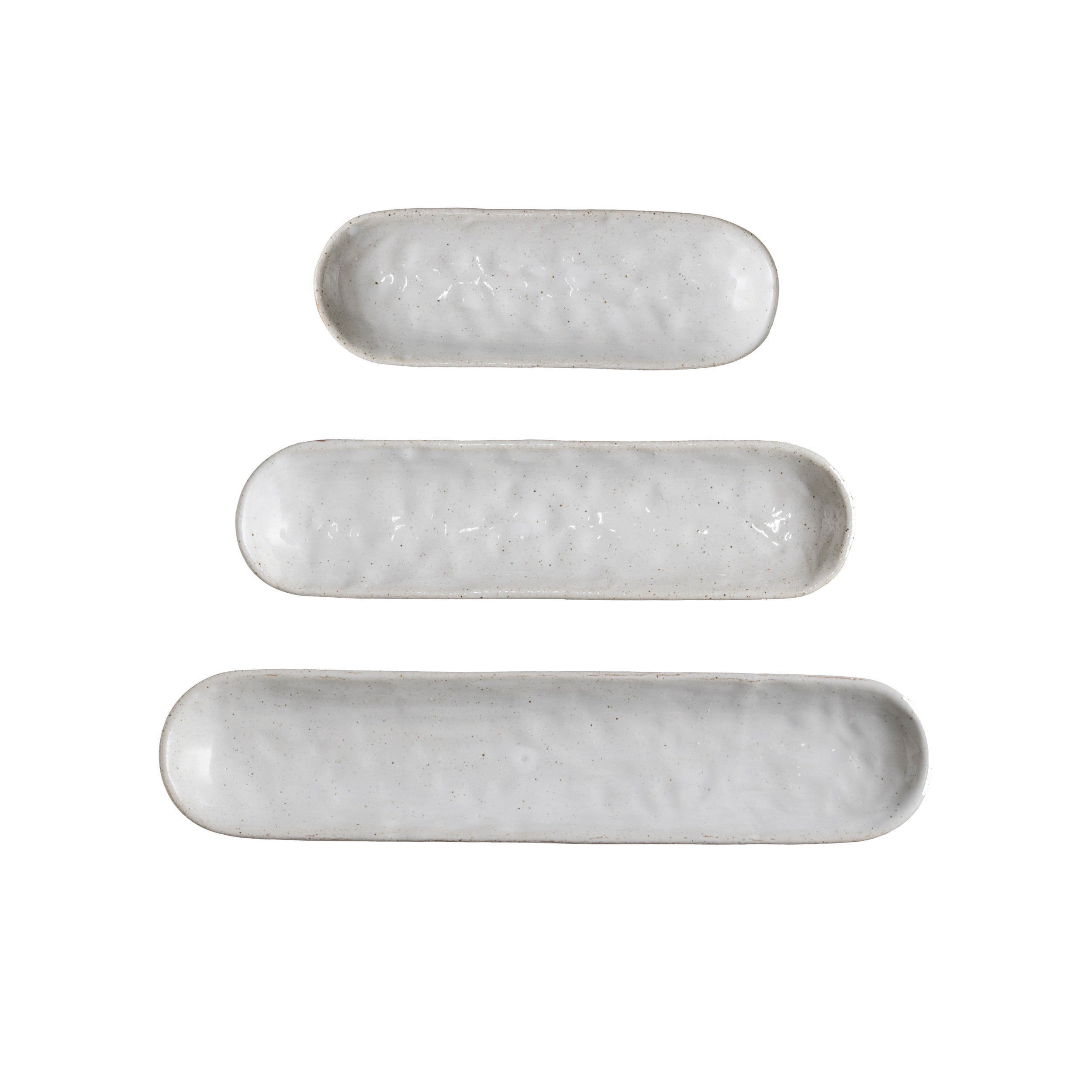 Skinny Stoneware Trays