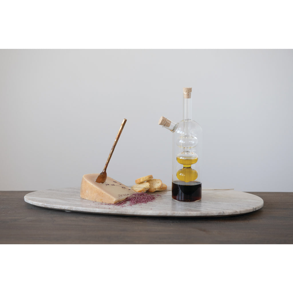 Glass Oil + Vinegar Cruet