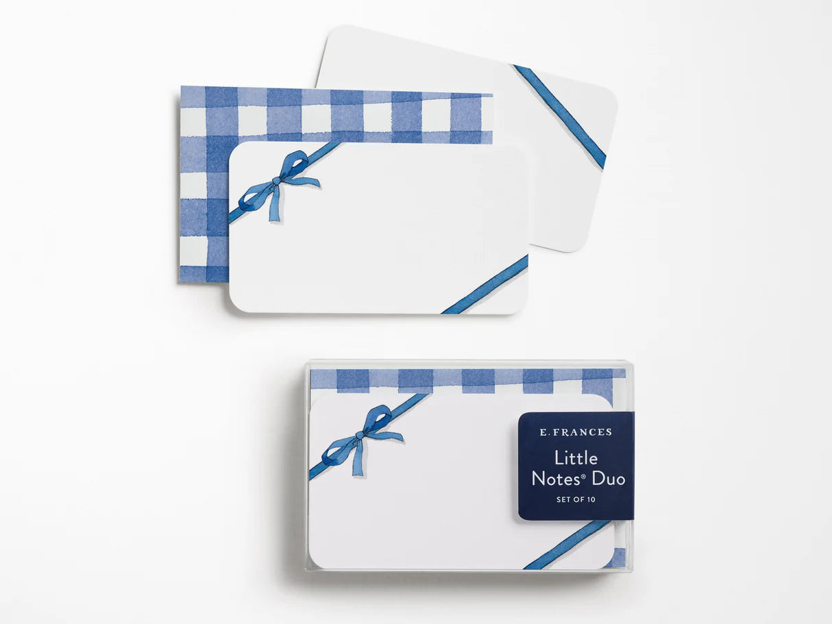Blue Bow Little Notes Duo