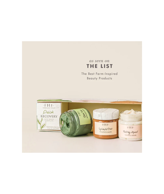 Farmhouse Fresh Quick Recovery Face Mask Sampler