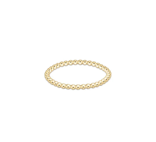 enewton Classic Gold 1.5mm Bead Ring