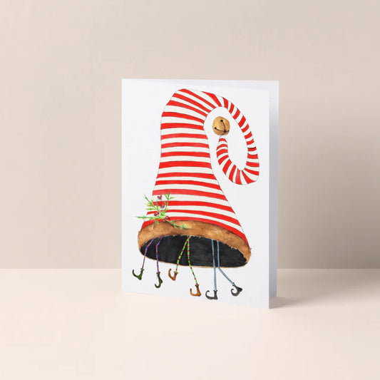 Xmas Elves in Cap Card