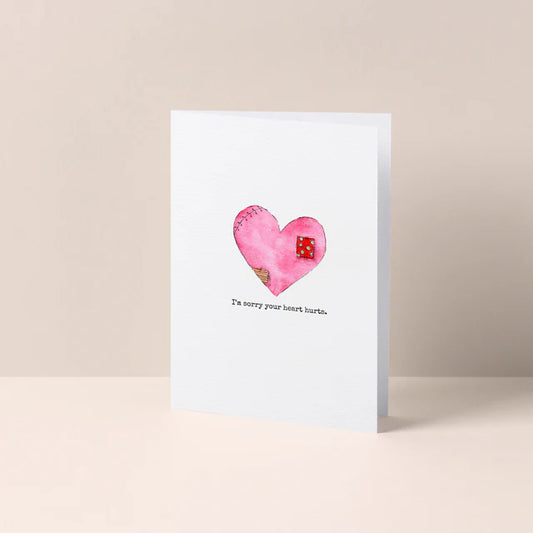 I'm Sorry Your Heart Hurts Card