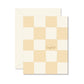 Checkerboard Congrats Greeting Card