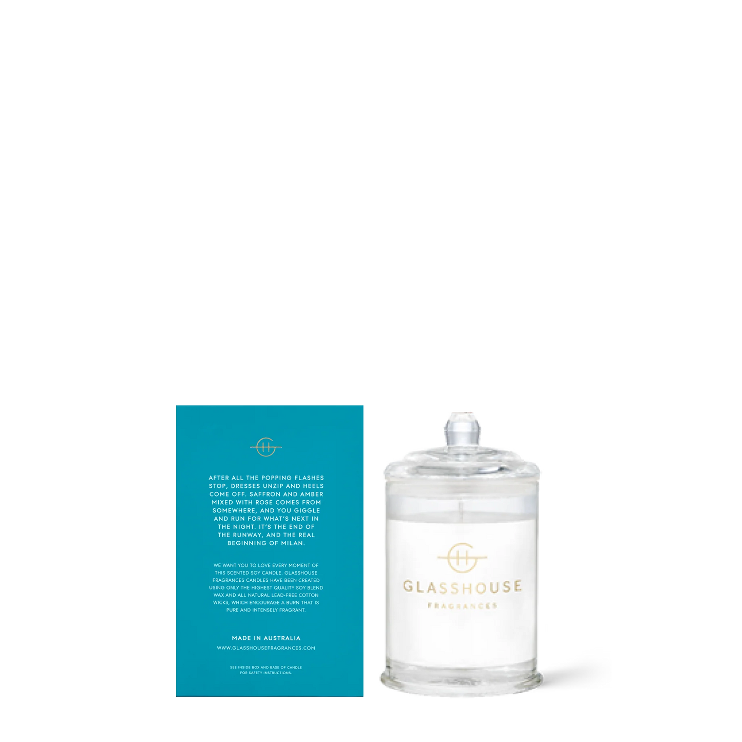 Glasshouse Midnight in Milan Candle