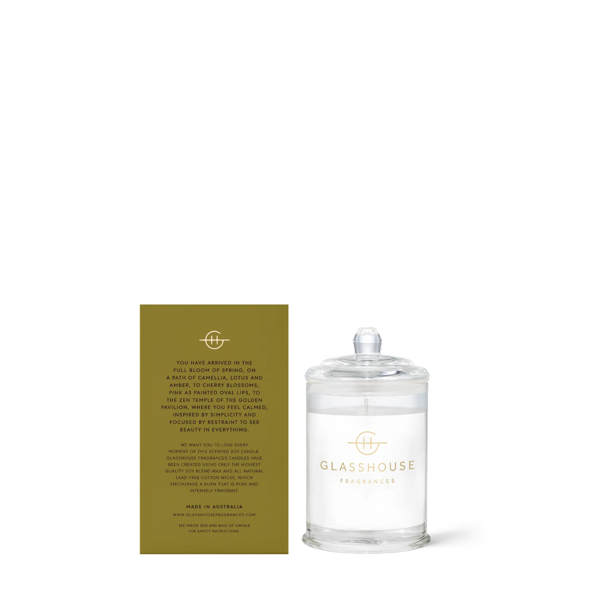 Glasshouse Kyoto in Bloom Candle