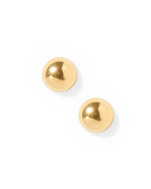 Vera Round Screwback Studs