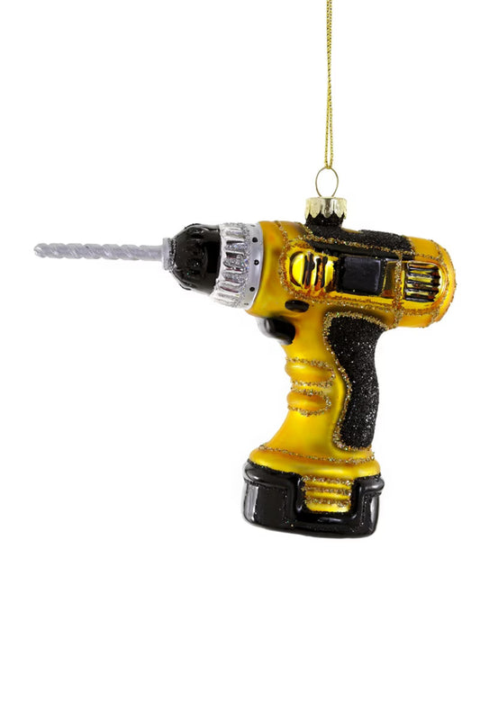 Yellow Drill Ornament