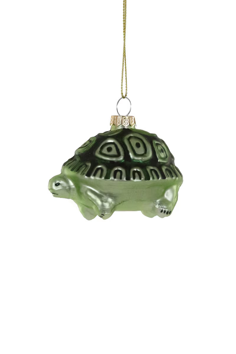 Glass Turtle Ornament