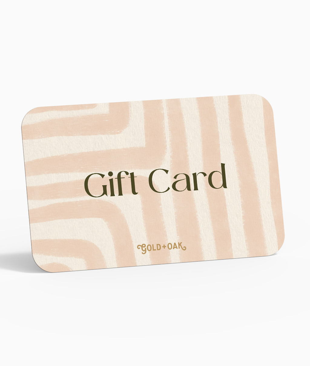 Gold+Oak Gift Card