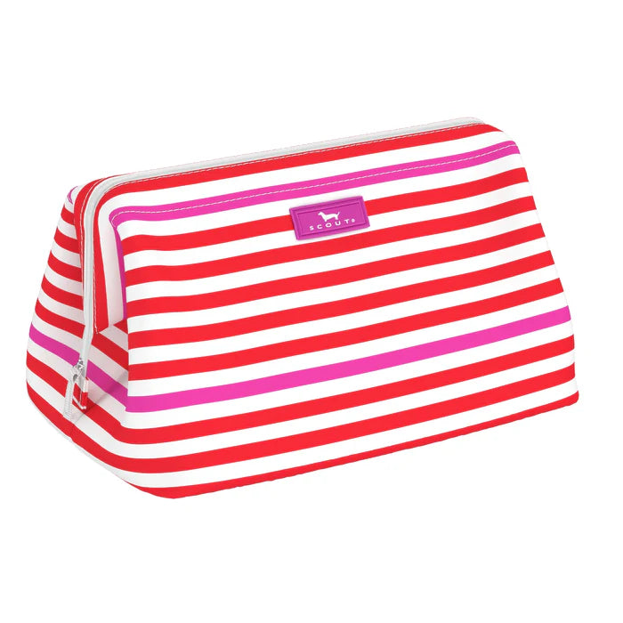 Wide Mouth Makeup Bag