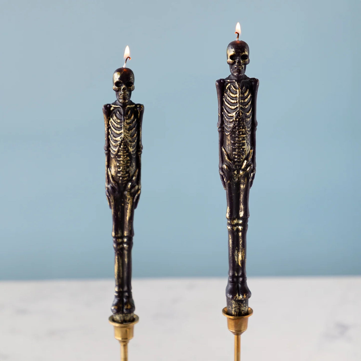 Skeleton Taper Candles