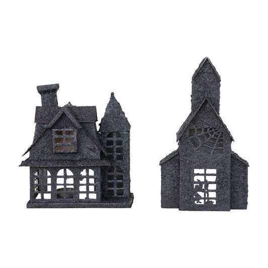 Distressed Black Metal House