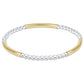 enewton Bliss Bar Pattern Mixed Metal 3mm Bracelet