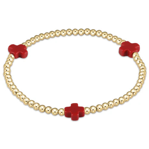 enewton Signature Colored Cross Bracelet