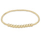 Enewton 2mm Classic Gold Beaded Bliss 4mm Pattern Bracelet