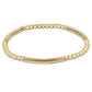 enewton Bliss Bar Pattern Gold 3mm Bracelet