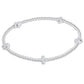 enewton Signature Small Cross 2mm Sterling Bracelet