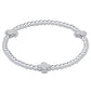 enewton Signature Cross 3mm Sterling Bracelet
