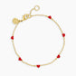Gorjana Amour Bracelet Red