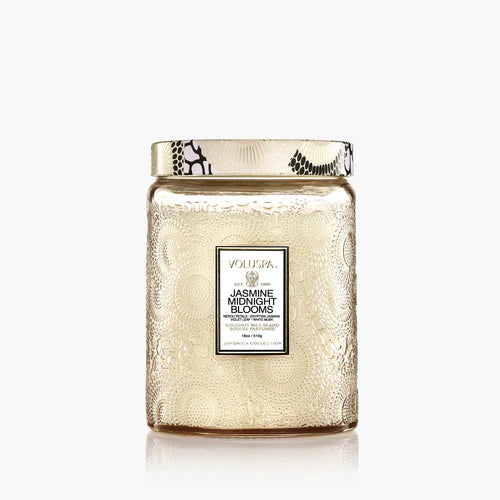Jasmine Midnight Blooms Large Jar Candle