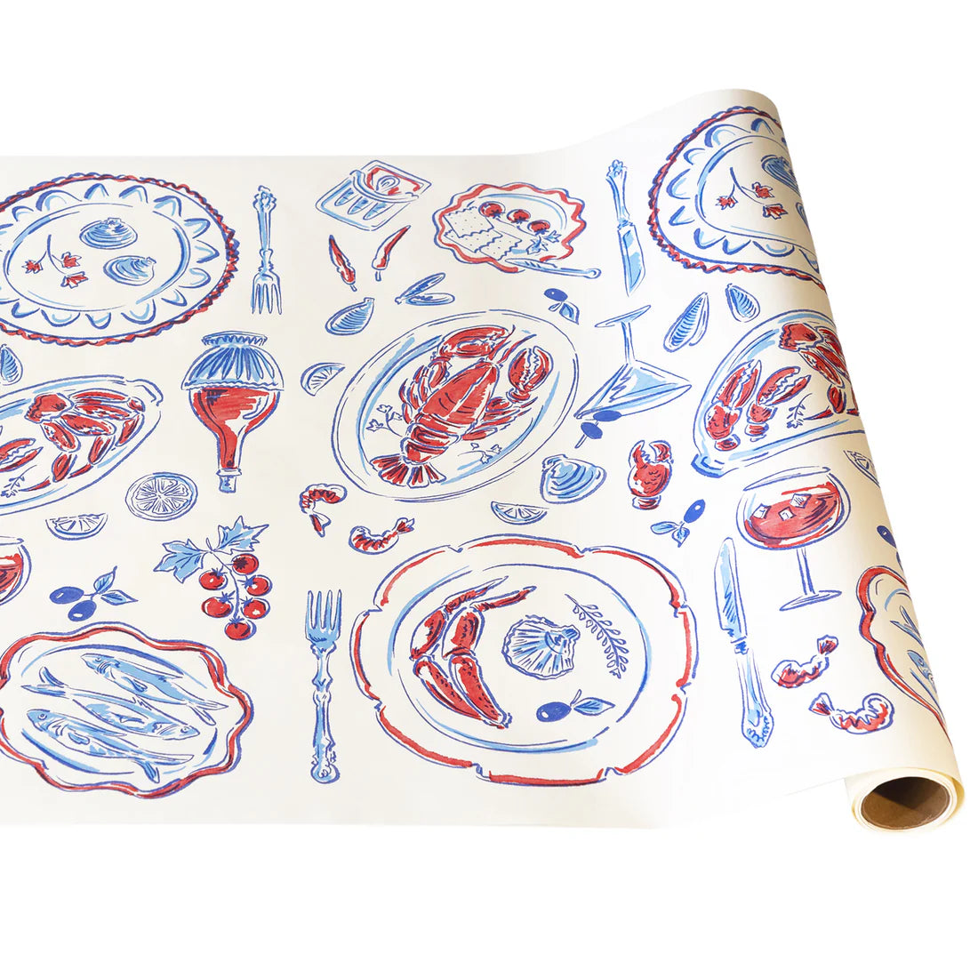 Seaside Party Paper Table Runner