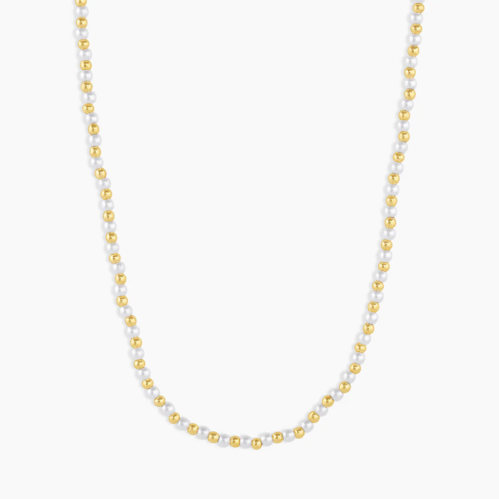 Gorjana Poppy Pearl Necklace