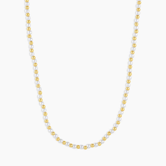 Gorjana Poppy Pearl Necklace