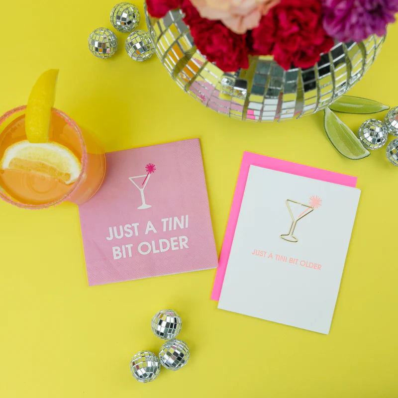 Just a Tini Bit Older Cocktail Napkins