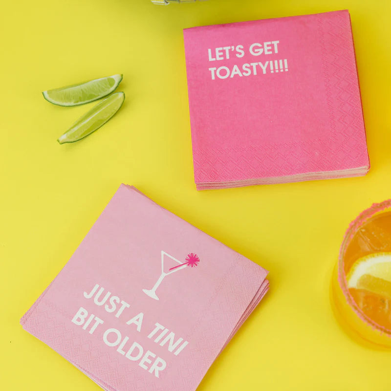 Just a Tini Bit Older Cocktail Napkins