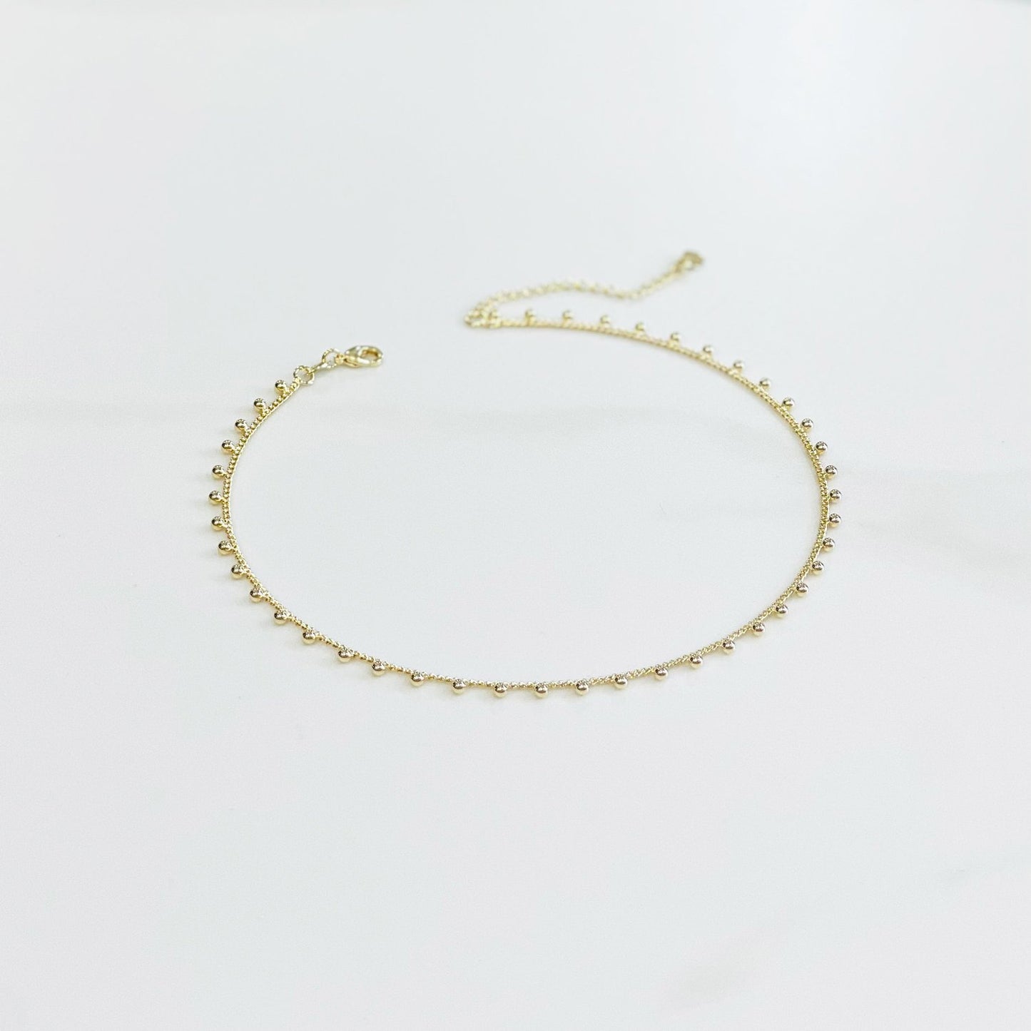 3mm Ball Choker Necklace