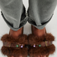 FP Frankie Faux Fur Slide